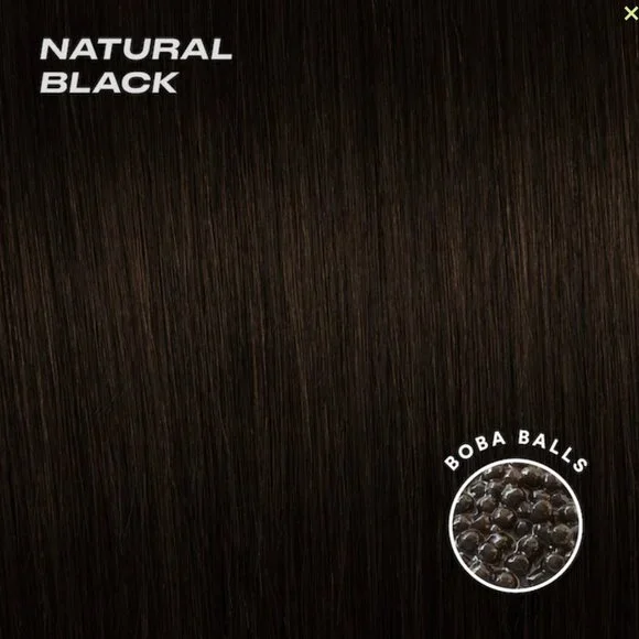 Insert Name Here Zooey Clip In Bangs - Natural Black - Picture 2 of 4